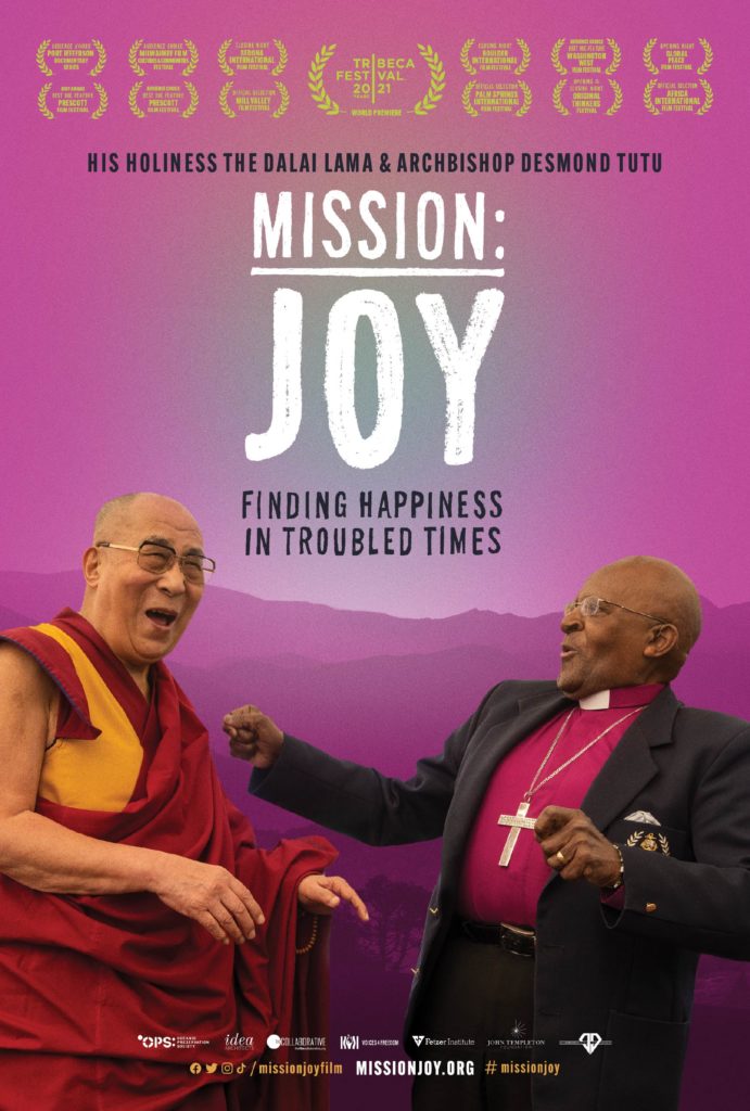 film poster of the archbishop tutu and his holiness the dalai lama