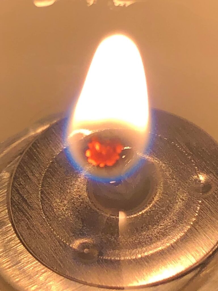 lamp flame