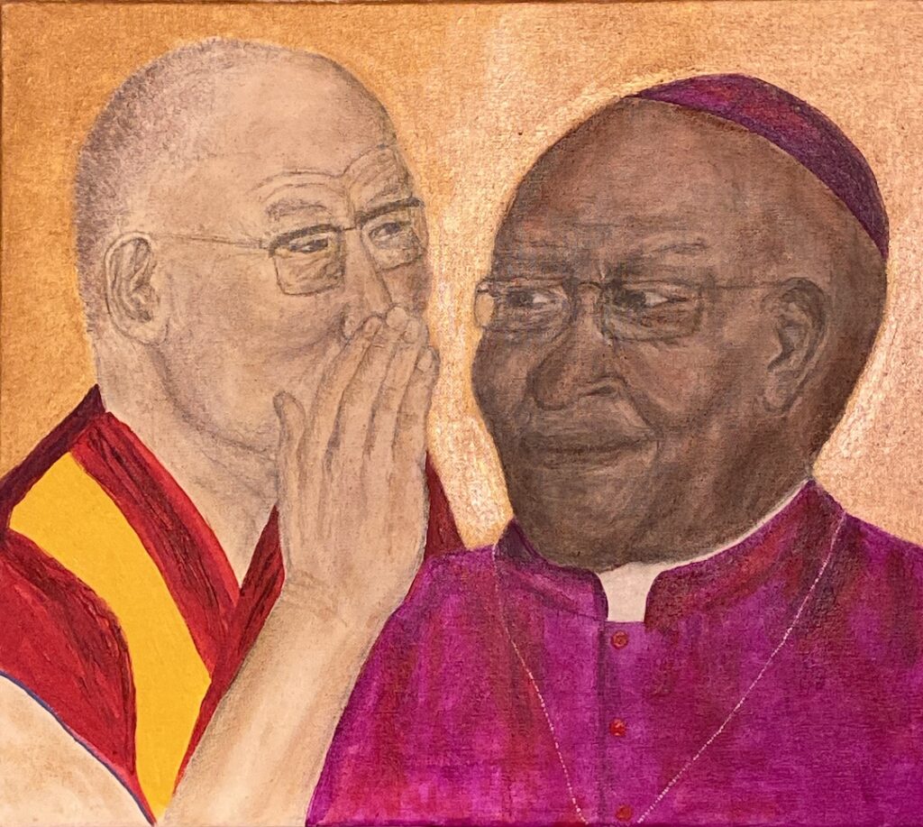 picture of hhdl and arch by anne